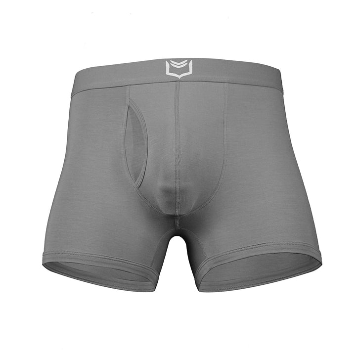 SHEATH 2.1 Men's Dual Pouch Trunks - Gray