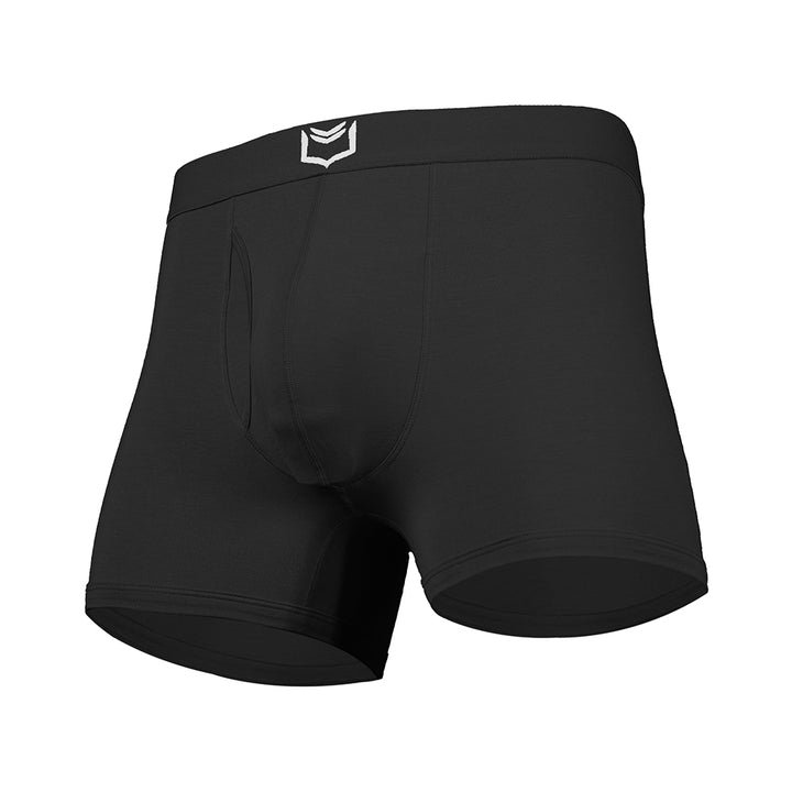 SHEATH 2.1 Men's Dual Pouch Trunks - Black