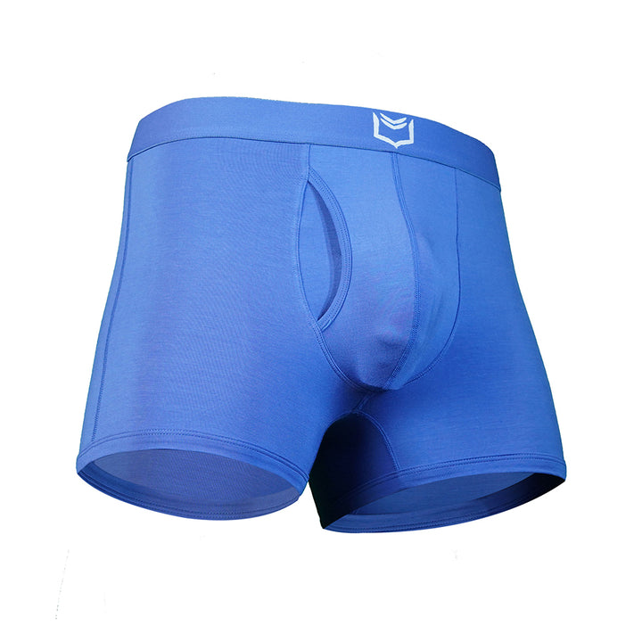 SHEATH 2.1 Men's Dual Pouch Trunks - Blue