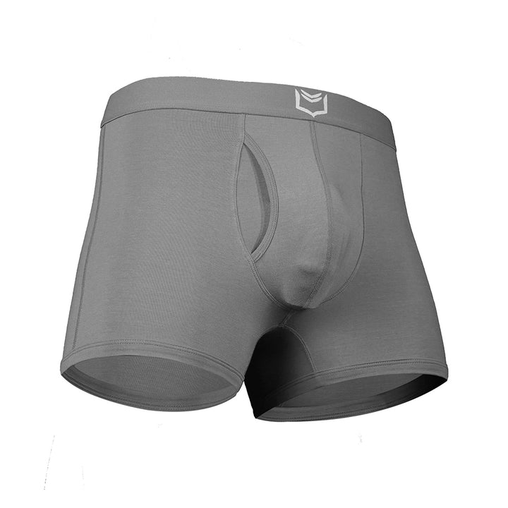 SHEATH 2.1 Men's Dual Pouch Trunks - Gray