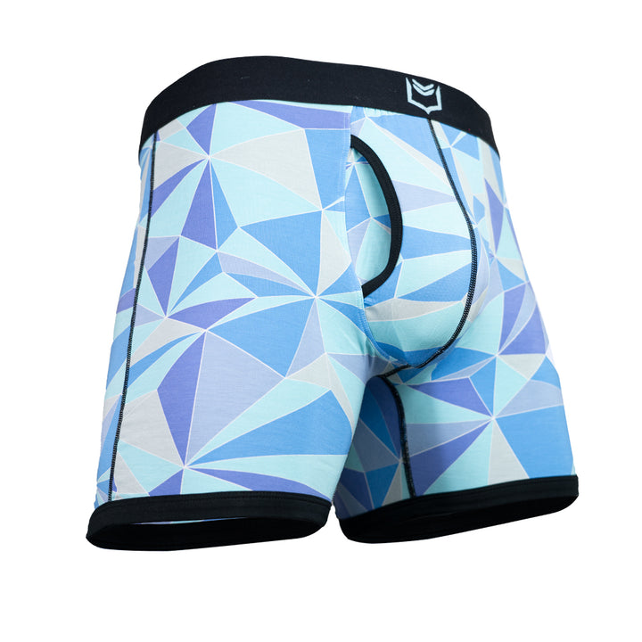 SHEATH 4.0 Dual Pouch Boxer Brief - Iceberg Print