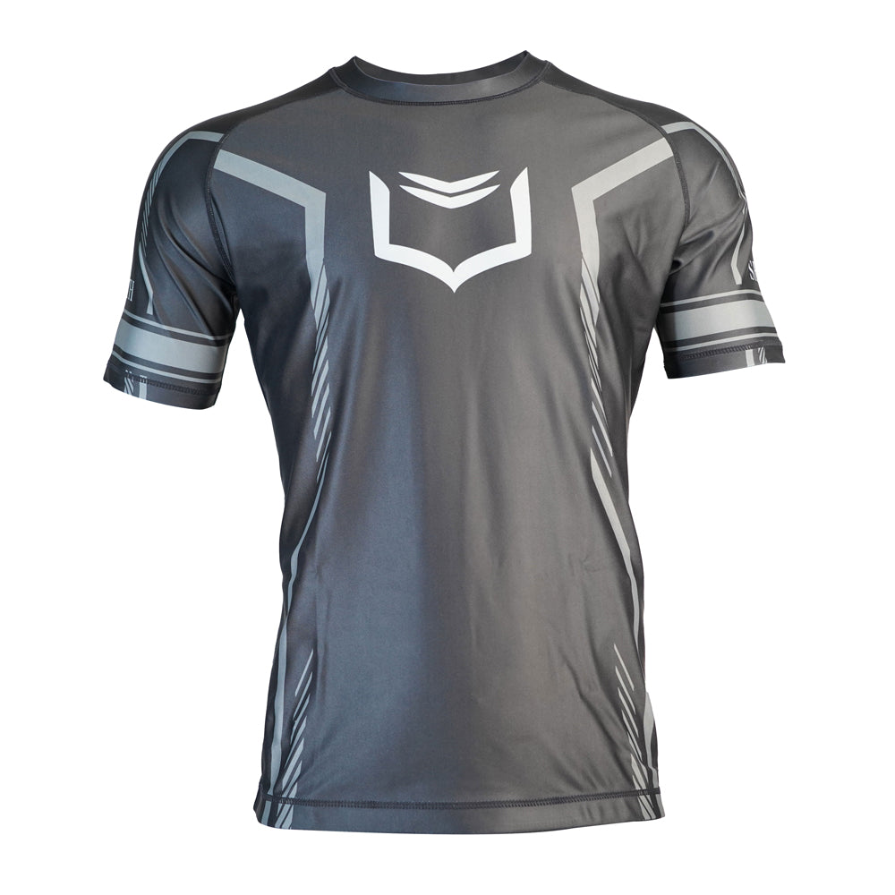 SHEATH MMA Rash Guard - Black & Gray