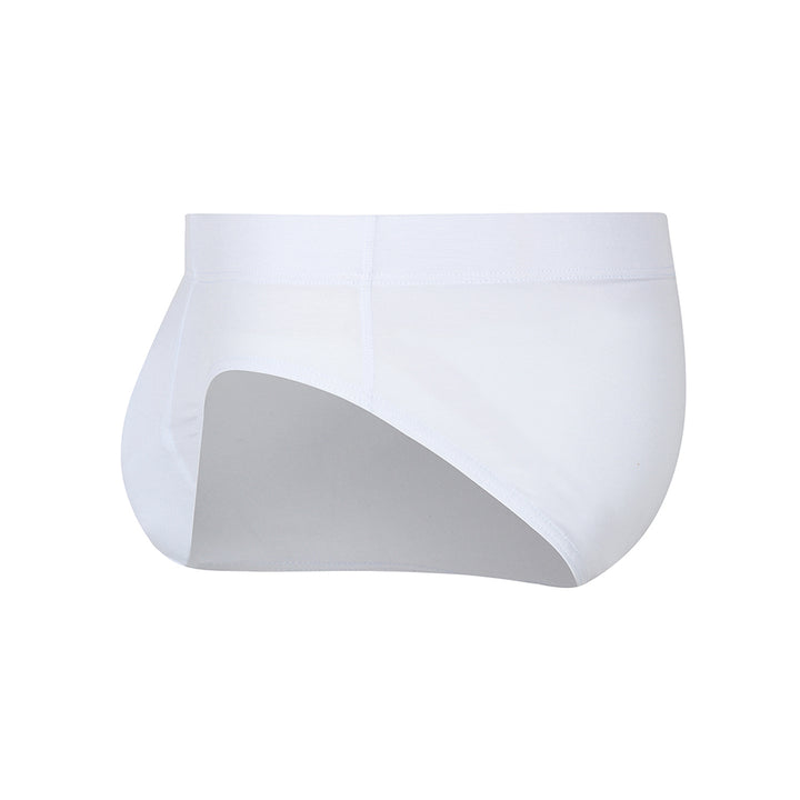 SHEATH Modal European Cut Dual Pouch Briefs - White